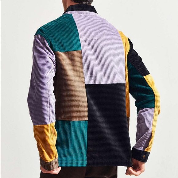 patchwork jacket urban outfitters